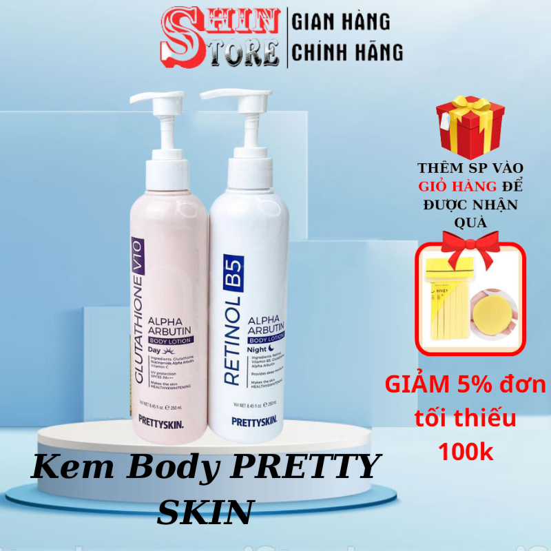 Kem D Ng Tr Ng Da Body Glutathione V Alpha Arbutin Body Lotion