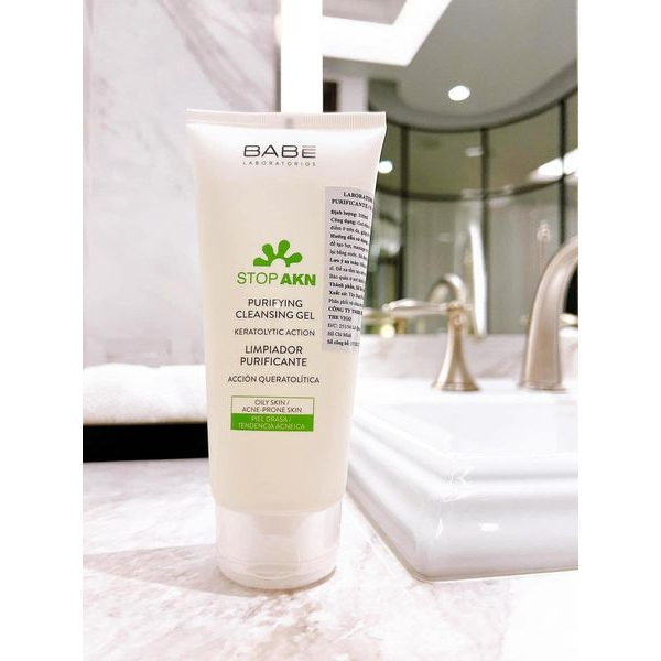 Sữa rửa mặt BABE STOP AKN PURIFYING CLEANSING GEL ml Shopee Việt Nam