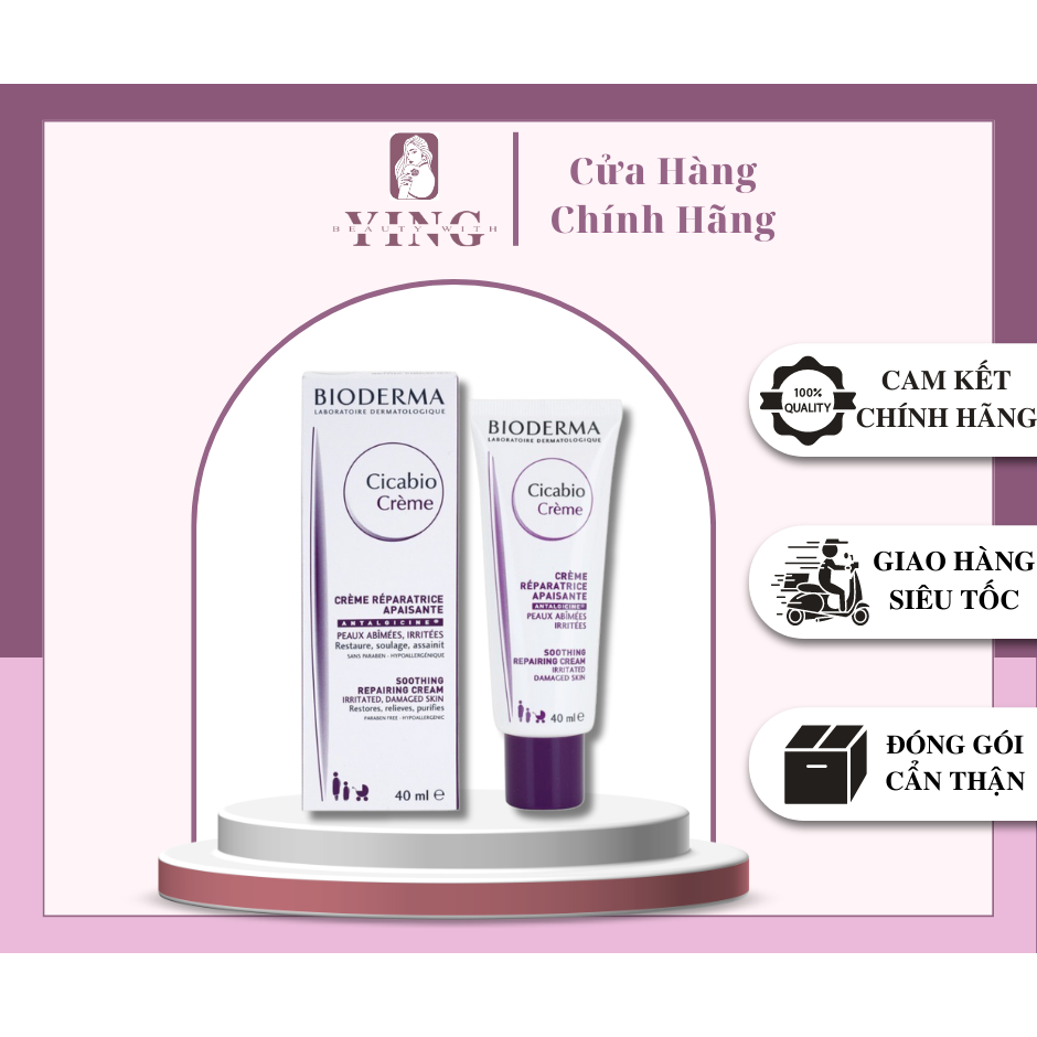 KEM DƯỠNG PHỤC HỒI BIODERMA CICABIO CREAM MÀU TÍM Shopee Việt Nam