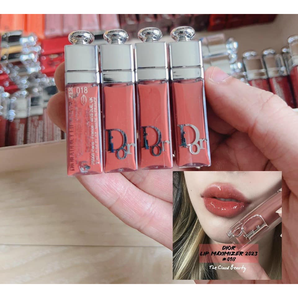 Mini Son Kem D Ng Dior Addict Lip Maximizer Ml Shopee Vi T Nam