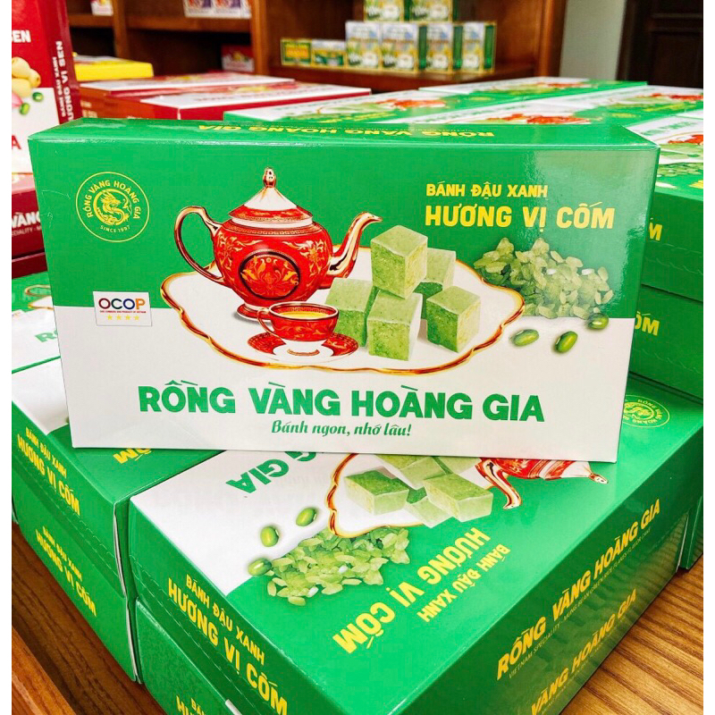 Hộp Bánh Đậu Xanh Rồng Vàng Hoàng Gia 300g Shopee Việt Nam