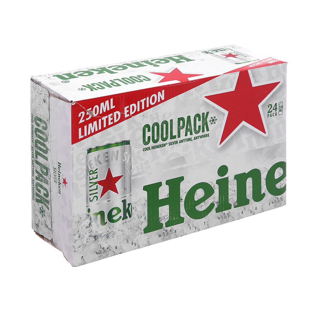 Th Ng Lon Bia Heineken Silver Ml Heineken B C Ml Lon