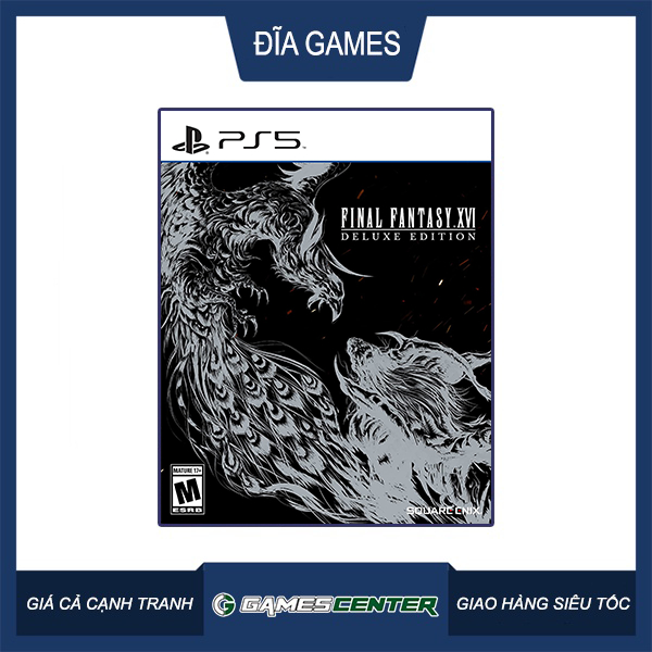 Đĩa game PS5 Final Fantasy XVI Deluxe Edition Shopee Việt Nam