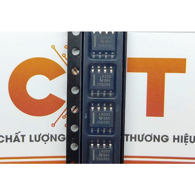 LM393DR IC Dual Differential Comparator 8 SOIC Shopee Việt Nam