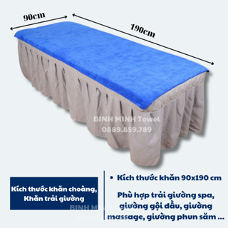 Khăn Choàng Khăn Trải Giường Khăn Tắm BINHMINH TOWEL Kích Thước Lớn