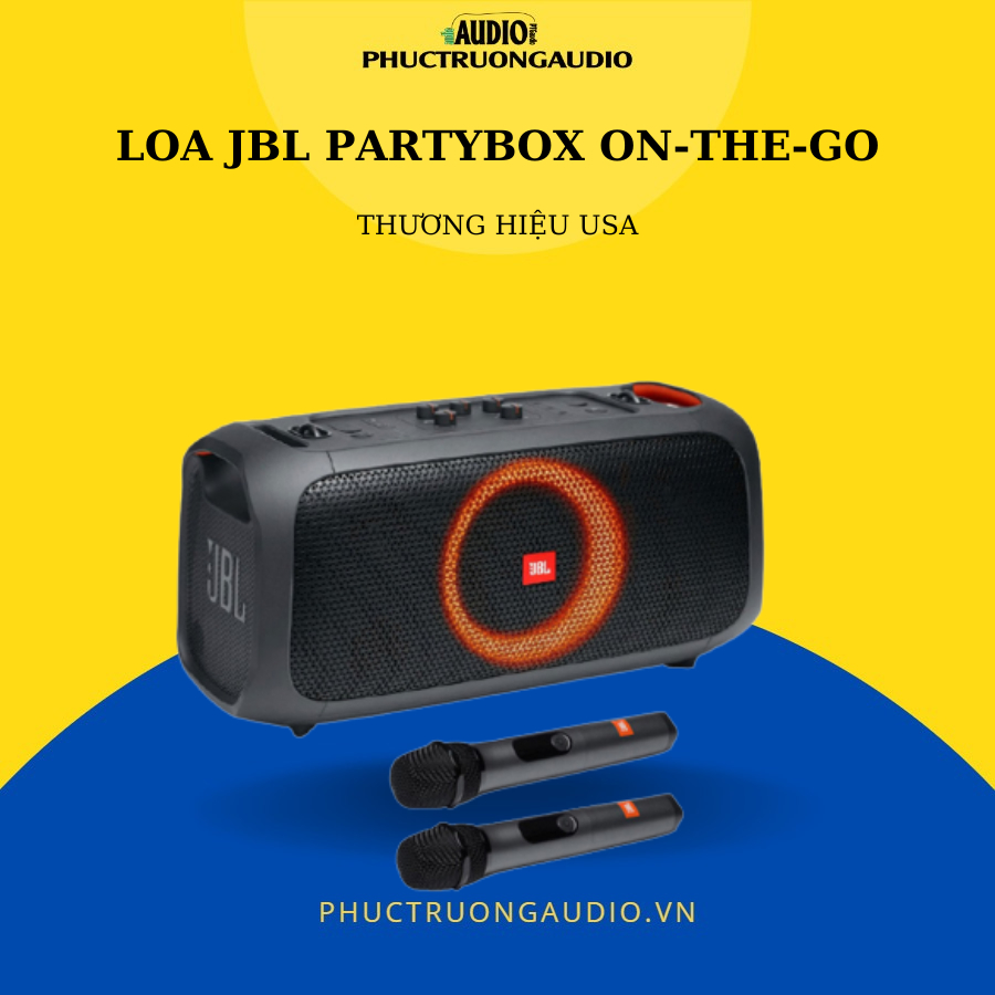 Loa Bluetooth Jbl Partybox On The Go C Ng Ngh Jbl Pro Sound Loa