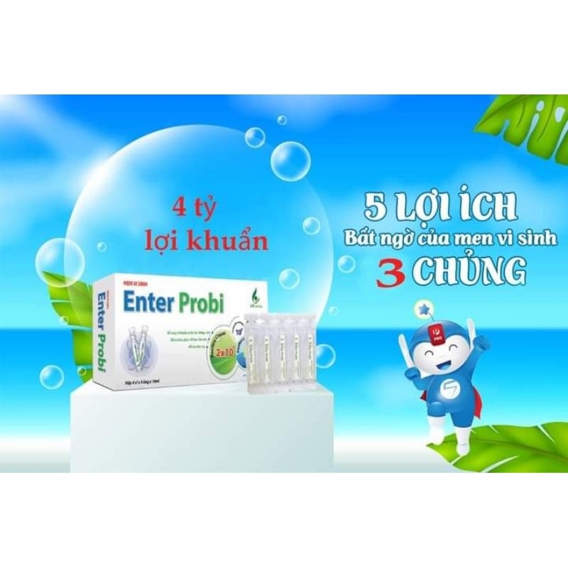 Men vi sinh Enter Probi hỗ trợ tiêu hoá Chính hãng 100 Có tại nhà