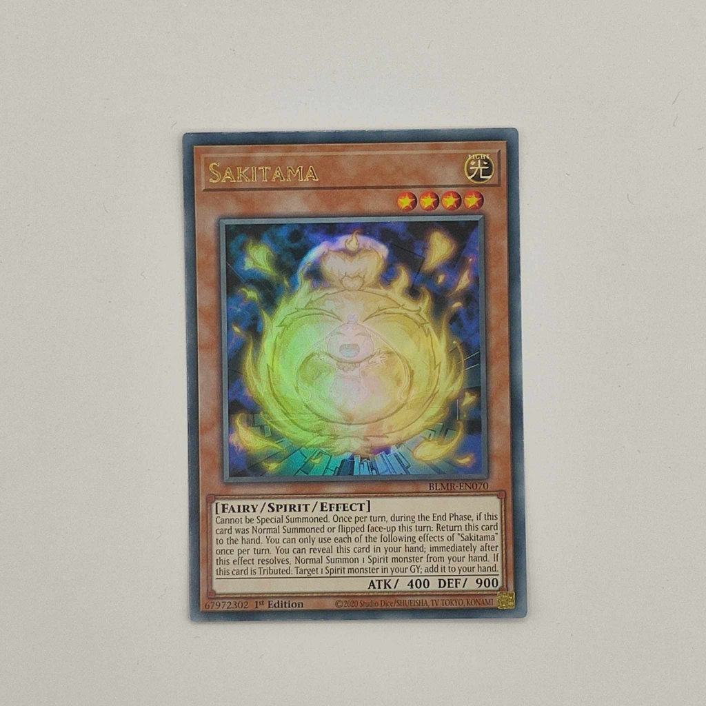 Bài Yugioh Chính Hãng Aratama BLMR EN055 Ultra Rare và Sakitama