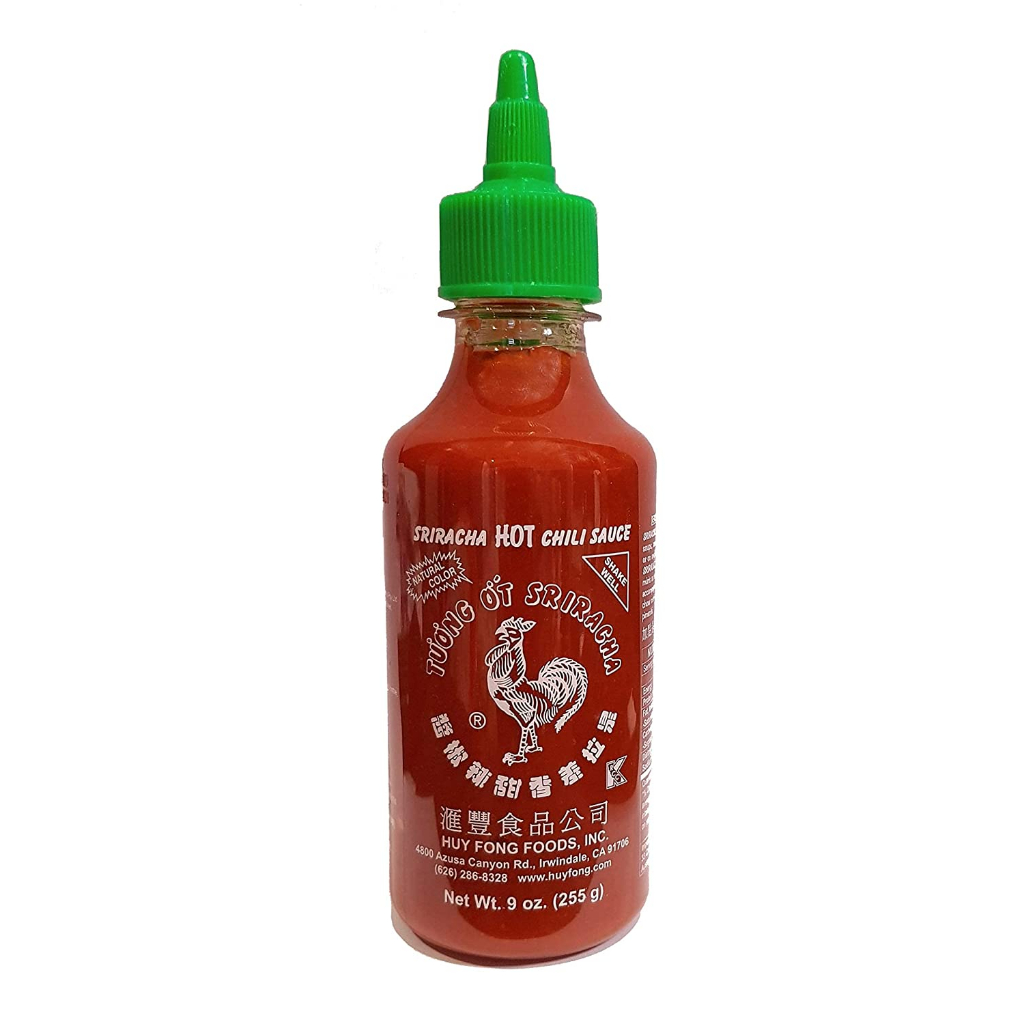 Tương ớt Huy Fong Sriracha 255G tương ớt con gà Mỹ Huy Fong