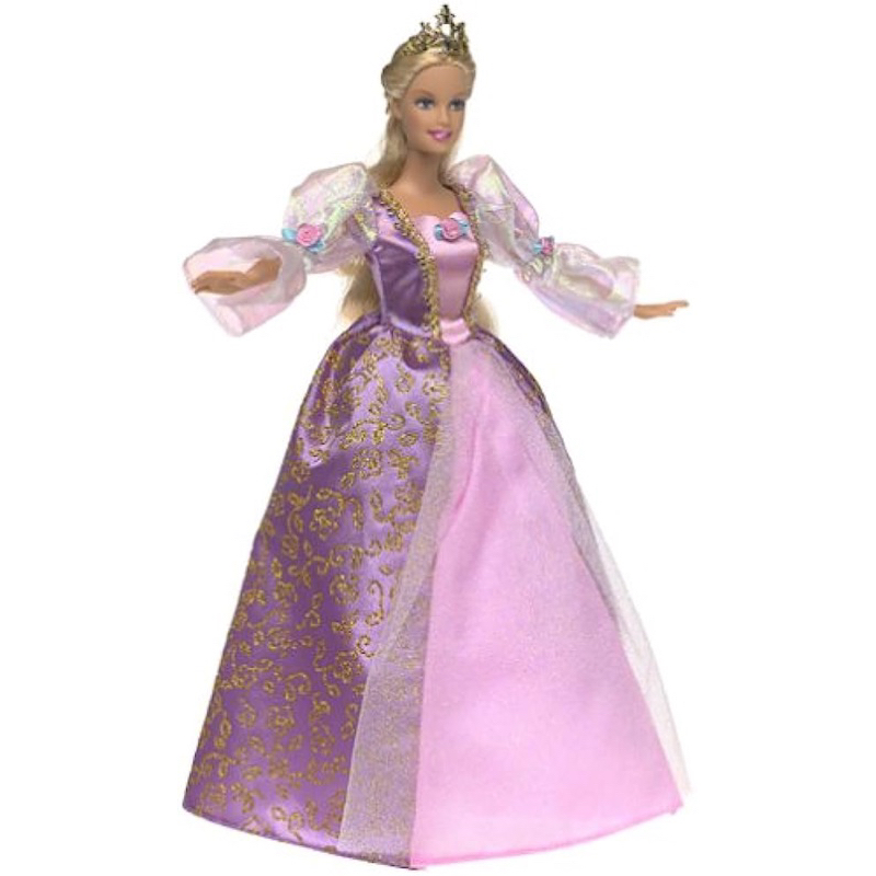 Búp bê Barbie Rapunzel 2002 nude Shopee Việt Nam