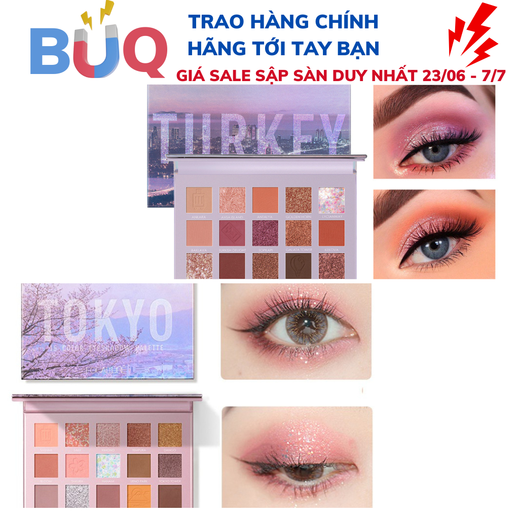 Bảng Phấn Mắt Focallure 15 Màu Tông Nude Lâu Trôi FA100 Shopee Việt Nam