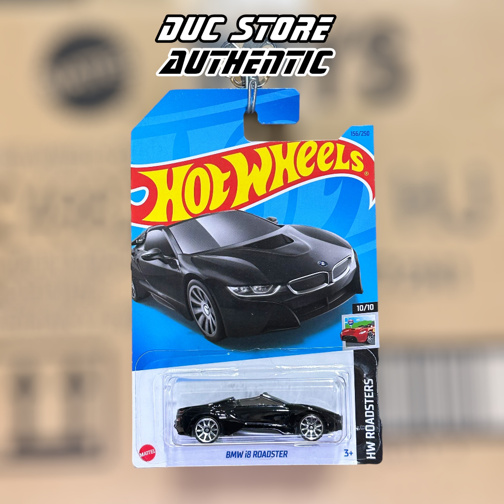 ducstore Xe mô hình HKK13 Hot Wheels BMW i8 Roadster Protonic Frozen