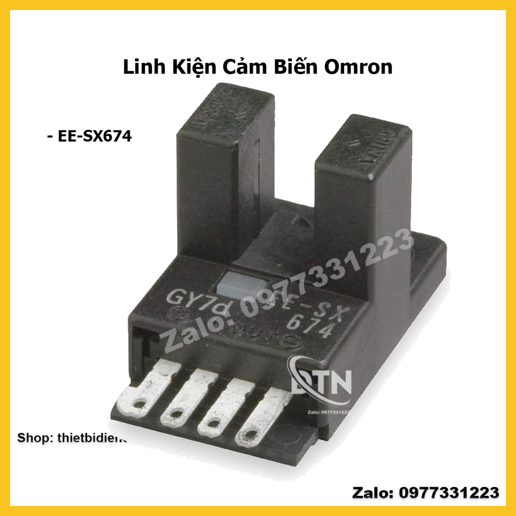 Bộ Chuyển Đổi Cảm Biến Quang Điện Type U Ee sx674 Cho Omron Shopee