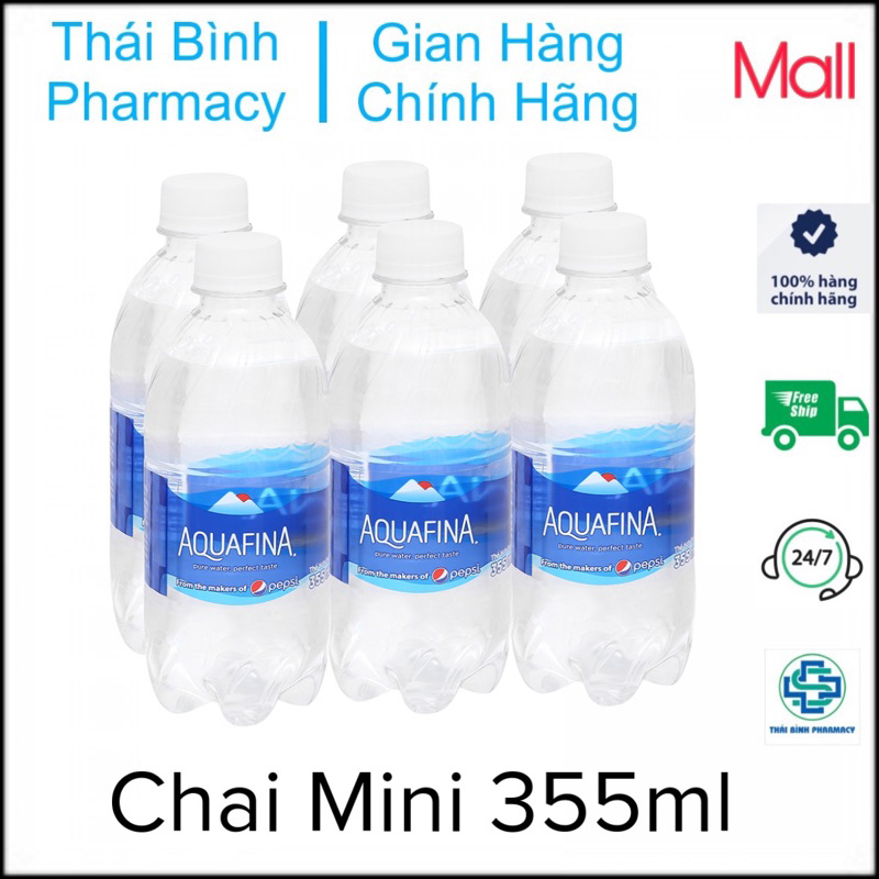 Combo Chai N C Su I Aquafina Chai Mini Ml Aqua Shopee Vi T Nam