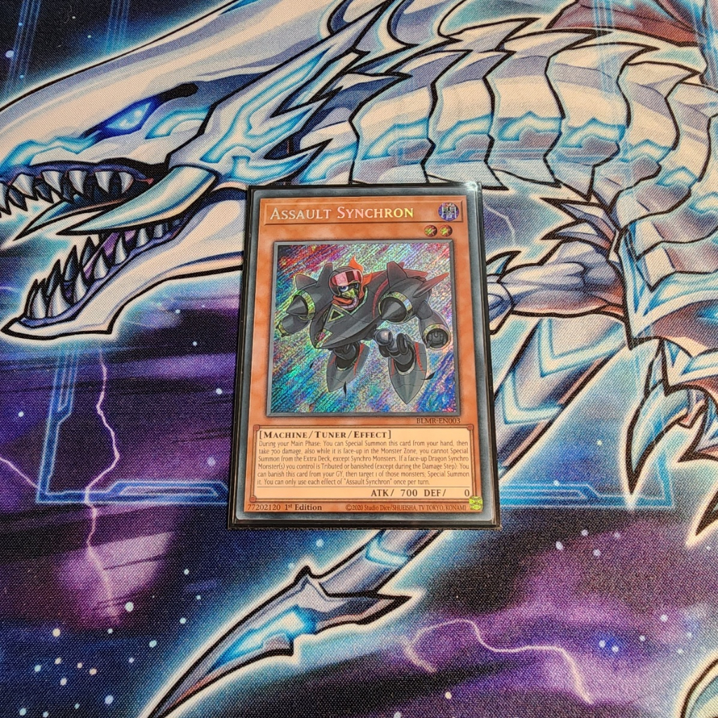 Bài Yugioh TCG UK BLMR EN003 Secret Assault Synchron Shopee Việt Nam