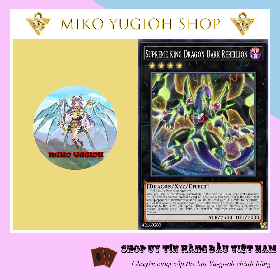 Miko Yugioh Thẻ Bài Yugioh Chính Hãng Tiếng Nhật Supreme King