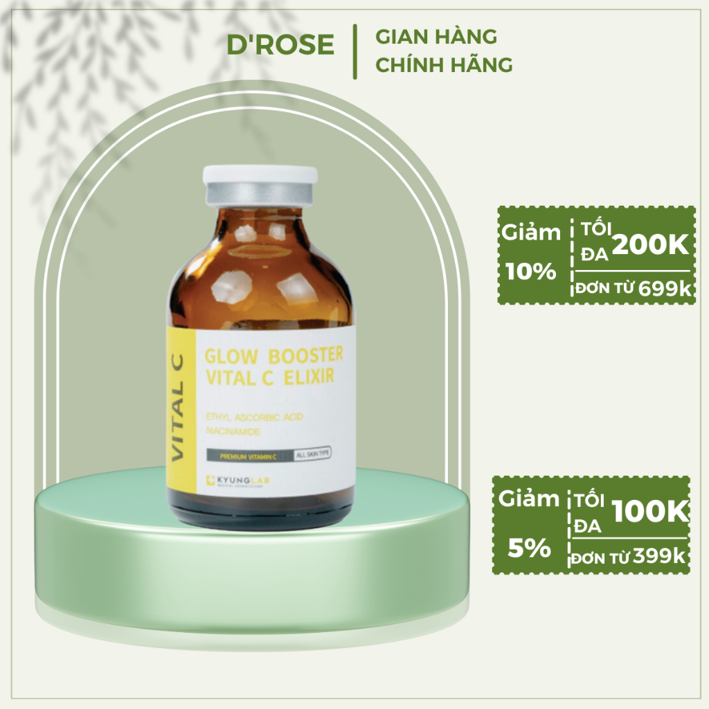 Serum Vitamin C Glow Booster Kyung Lab Tr Ng Da Ng N Ng A L O Ho Ml