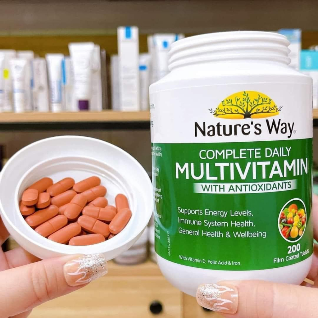 Vitamin T Ng H P Nature S Way Complete Daily Multivitamin Vi N