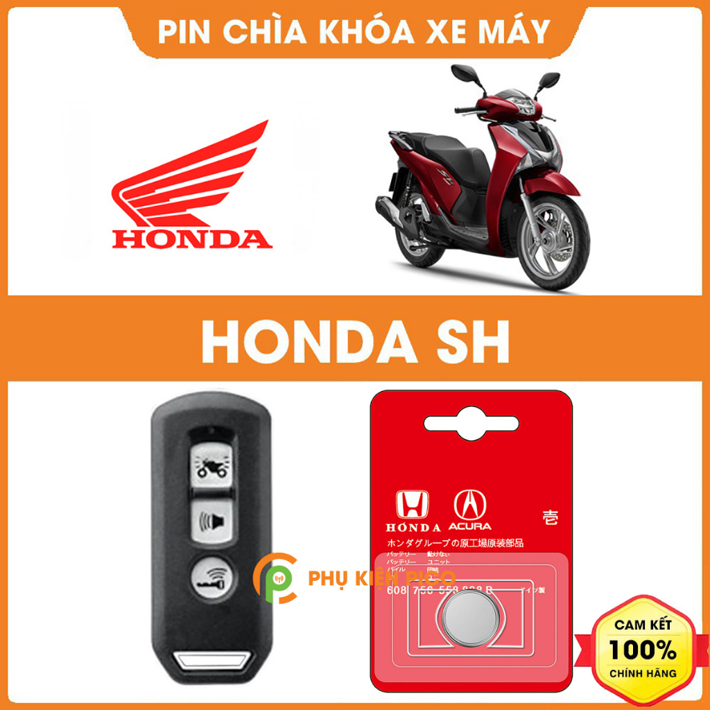 Pin chìa khóa xe máy Honda SH Pin Chìa Khoá Điều Khiển Smartkey Honda