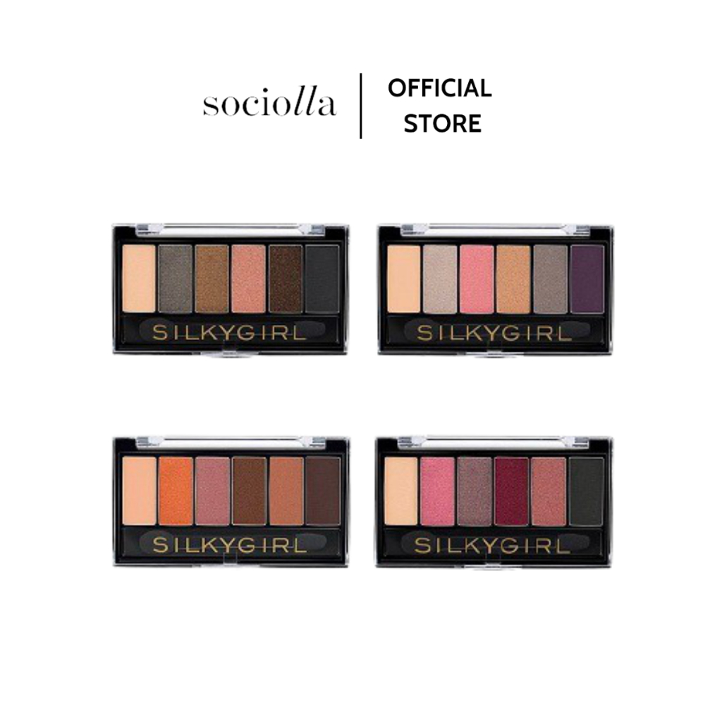 Bảng Phấn Mắt Ô Silkygirl Truly Nude Eye Palette Shopee Việt Nam