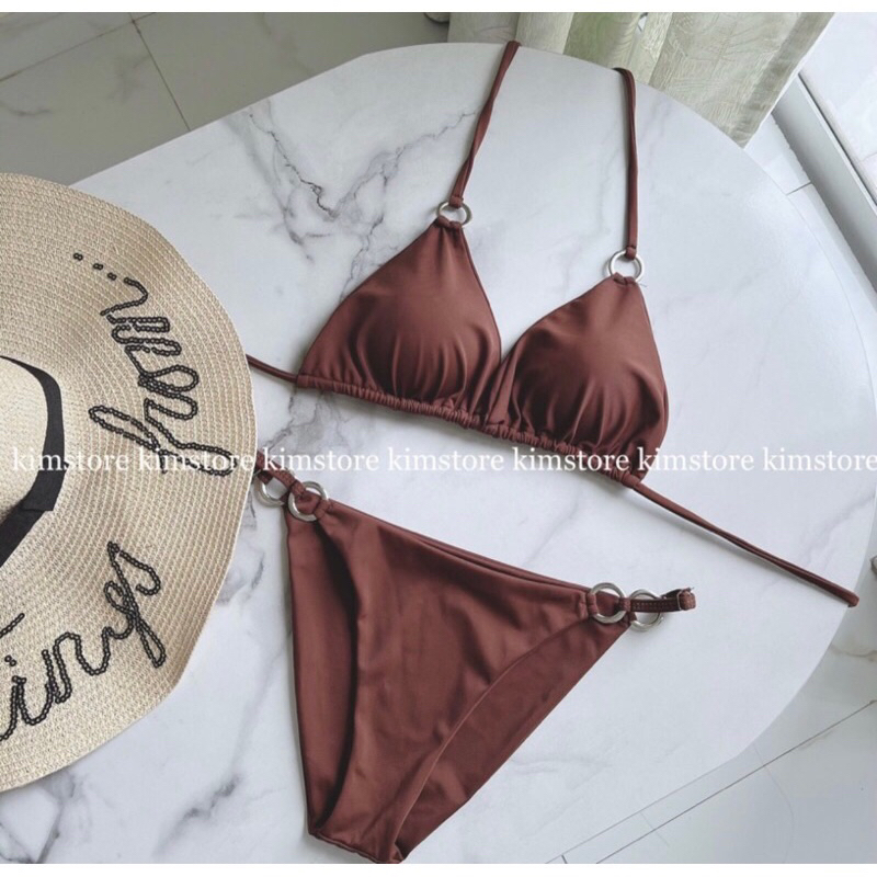 Bikini Phối Khoen EMMA Sexy Dây Cột Dài Kèm ảnh khách feedback