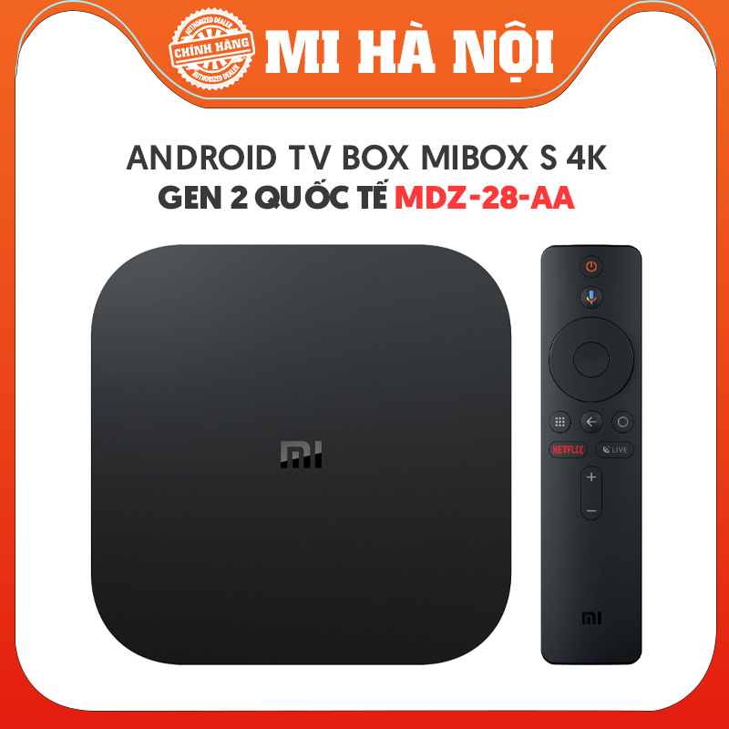 Bản quốc tế Android TV Box Mibox S 4K Gen 2 MDZ 28 AA Shopee Việt Nam