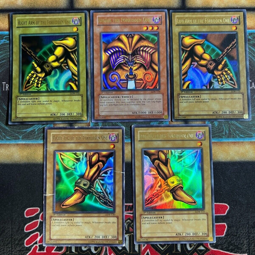 B I Yugioh Ocg Combo Exodia The Forbidden One Ultra Rare Th N S C