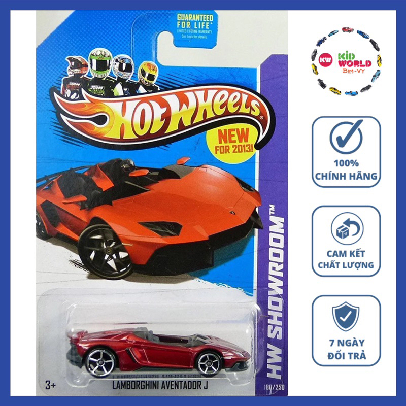 Xe mô hình Hot Wheels basic Lamborghini Aventador J X1612 Shopee