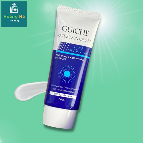 Kem Chống Nắng GUICHE NATURE SUN CREAM Chính Hãng Shopee Việt Nam