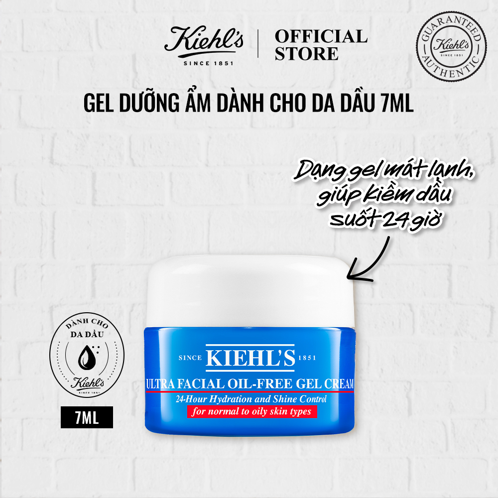 GIFT Gel Dưỡng Ẩm Kiehl s Ultra Facial Oil Free Gel Cream 7ml