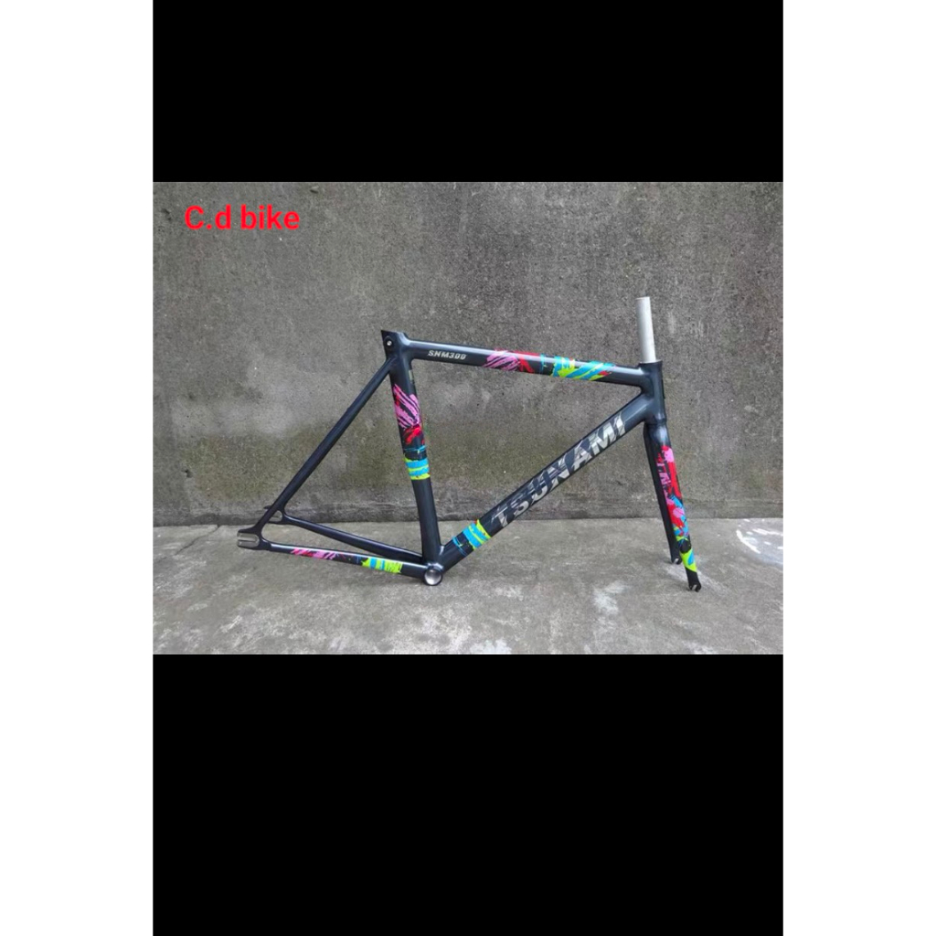 Khung Xe P Fixed Gear Tsunami Snm Shopee Vi T Nam