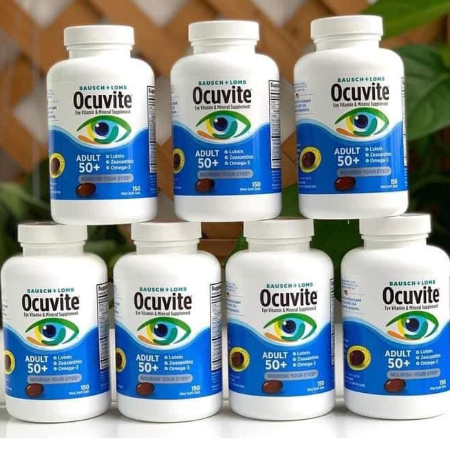 VIÊN UỐNG BỔ MẮT BỔ SUNG VITAMIN CHẤT DINH DƯỠNG CHO MẮT OCUVITE