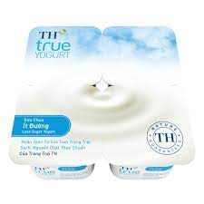 Sữa Chua Th True Yogurt Ít Đường Hộp 100g Lốc Shopee Việt Nam