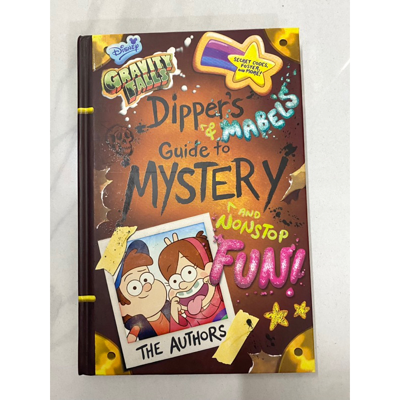 Chính Hãng Gravity Falls Dippers And Mabels Guide To Mystery And