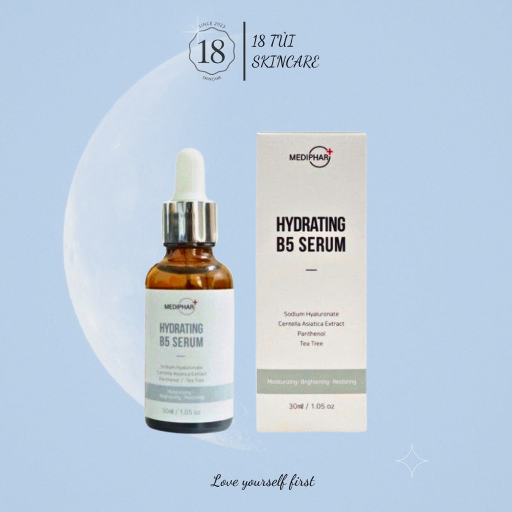 Tinh Chất Phục Hồi Cấp Ẩm Mediphar Hydrating B5 Serum 30ml Shopee