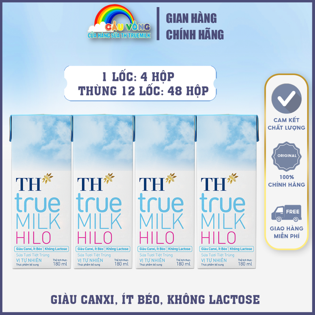 Th Ng H P S A T I Ti T Tr Ng V T Nhi N Th True Milk Hilo Ml