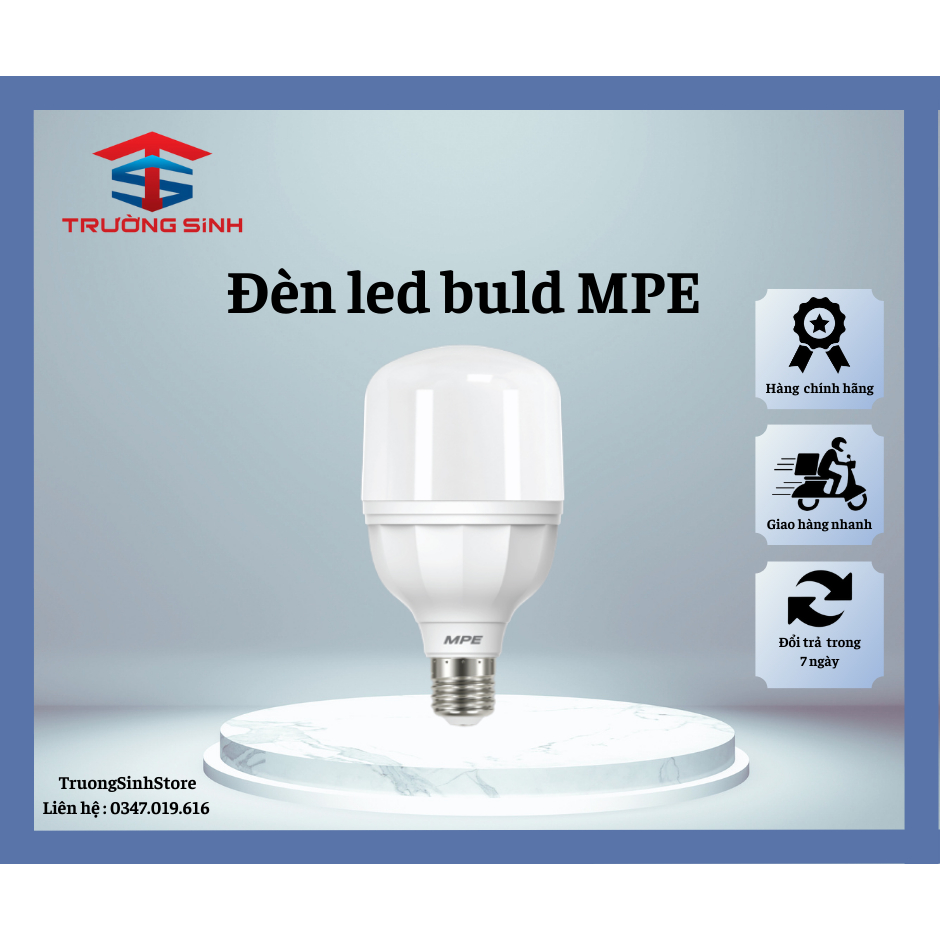 Bóng đèn led buld MPE 15 20 30W Shopee Việt Nam