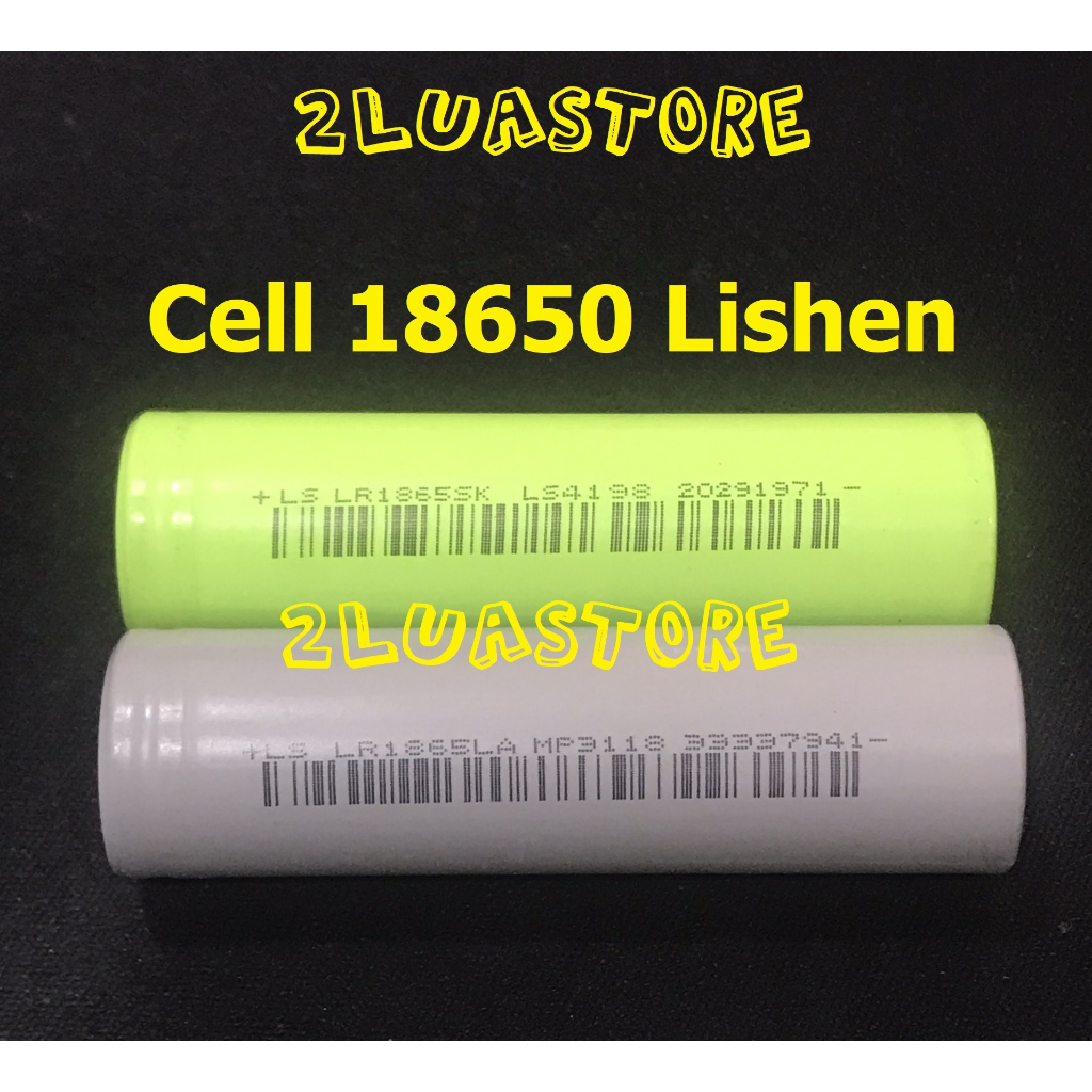 Cell pin 18650 Lishen Li ion 3 7V 2600mah 5C xả 10A Lishen 18650LA xả