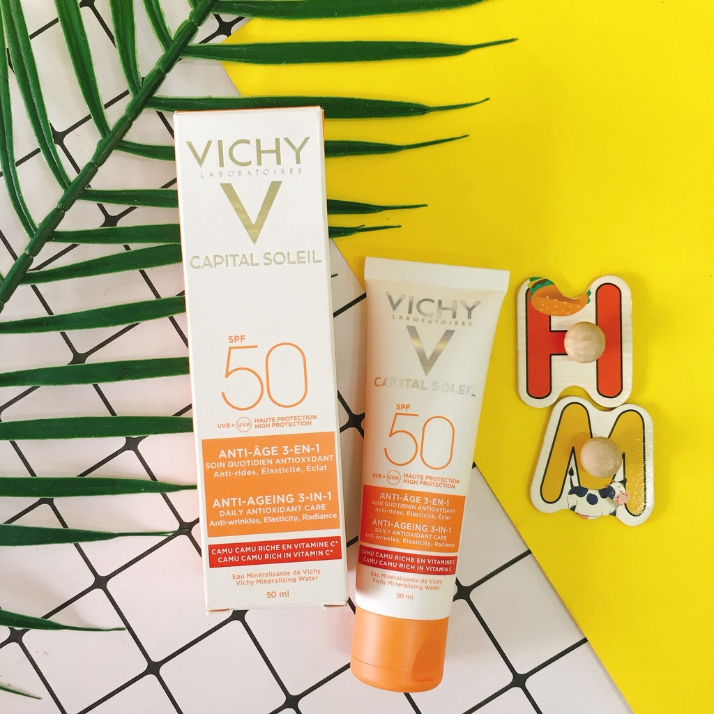 Kem Ch Ng N Ng Ch Ng L O H A Vichy Capital Soleil Anti Ageing In