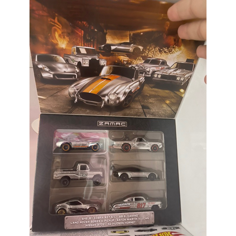 mô hình chính hãng Hot Wheels Zamac Collector NISSAN HUDSON set 6