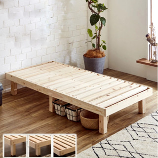 FREESHIP TPHCM Giường ngủ pallet gỗ thông chân cao 30cm phong cách