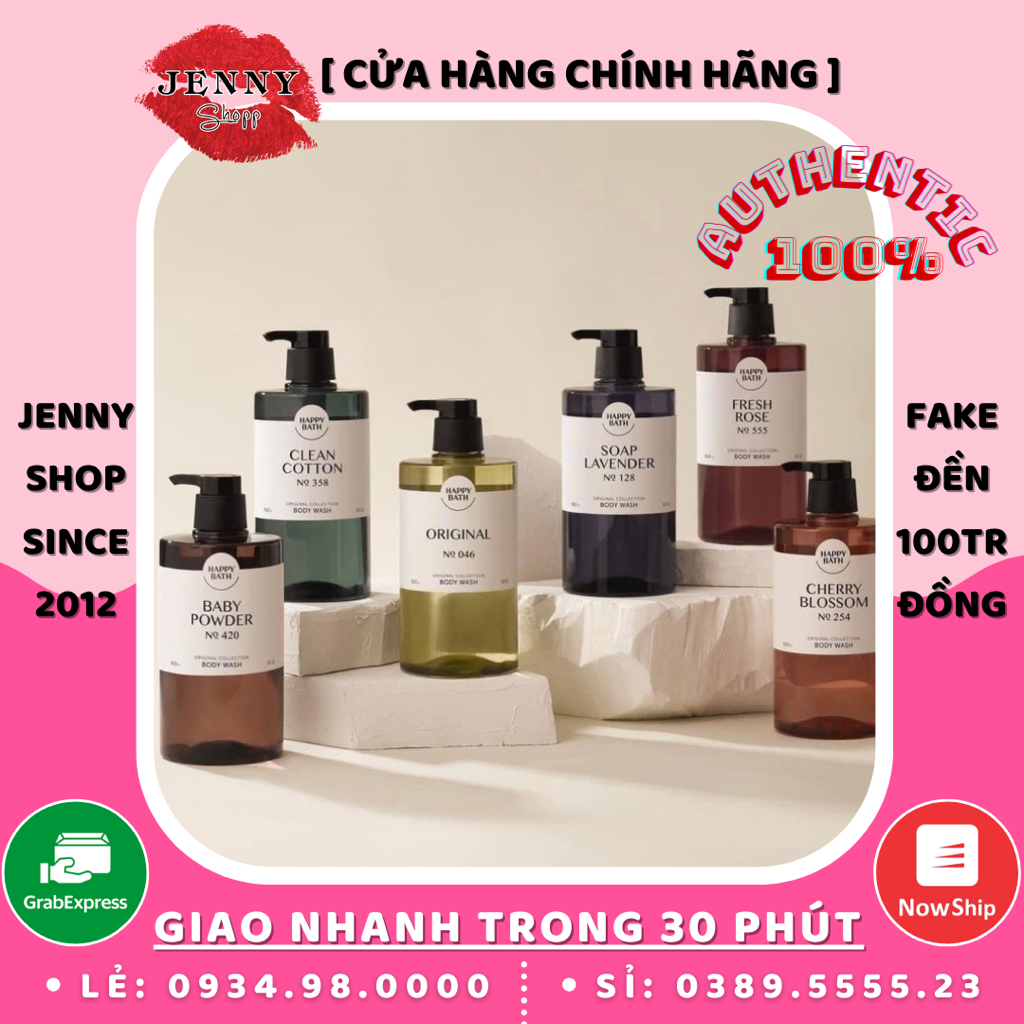 Sữa Tắm Happy Bath Natural Body Wash Shopee Việt Nam