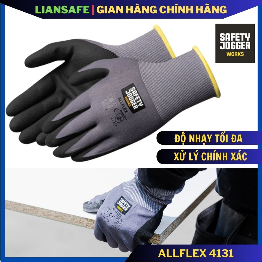 G Ng Tay Lao Ng S I V I Ph Cao Su L Ng Safety Jogger Allflex Bao