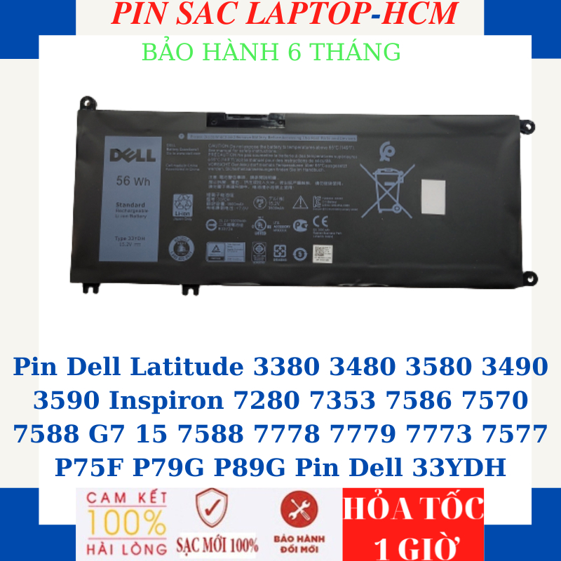 Pin Dell Inspiron G Latitude