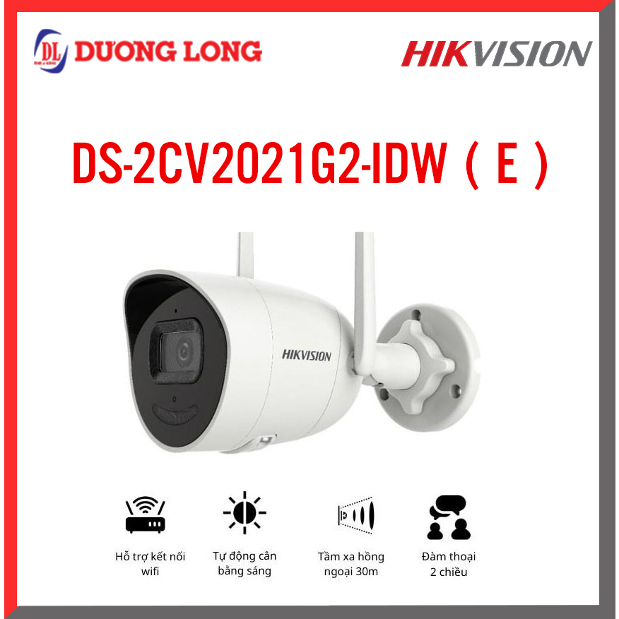 Camera Ip Wifi Mp Hikvision Ds Cv G Idw Shopee Vi T Nam