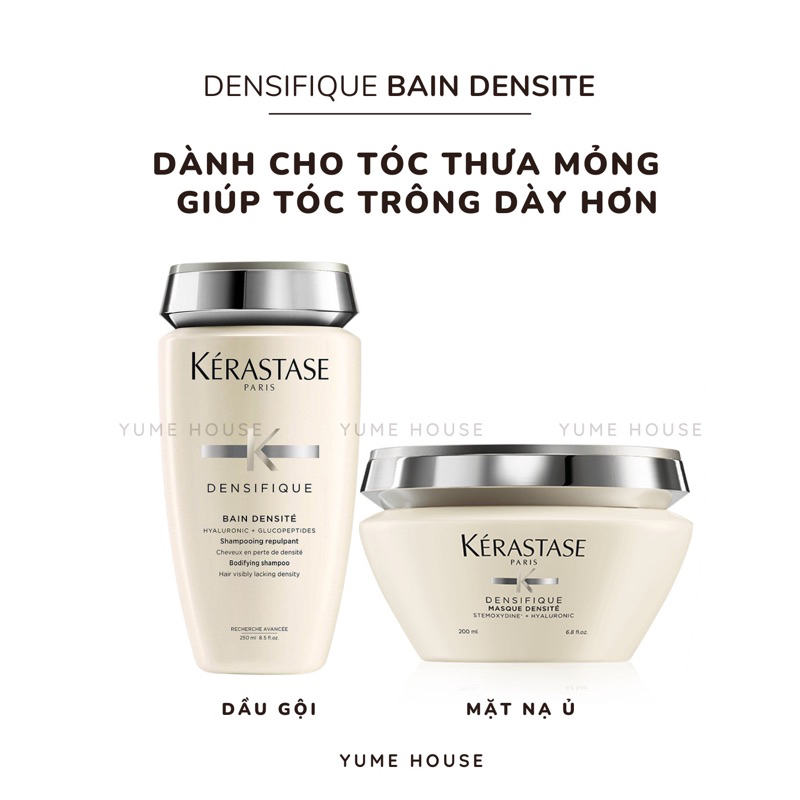 Dầu gội Mặt nạ ủ làm dày tóc Kerastase Densifique Shopee Việt Nam