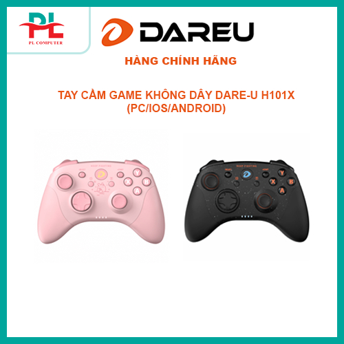 Tay cầm game không dây DAREU H101X Dual Mode Type C Bluetooth pin