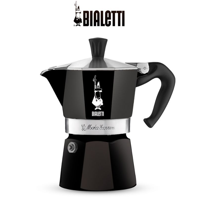 Ấm pha cà phê BIALETTI BLACK MOKA EXPRESS Hàng chính hãng Shopee