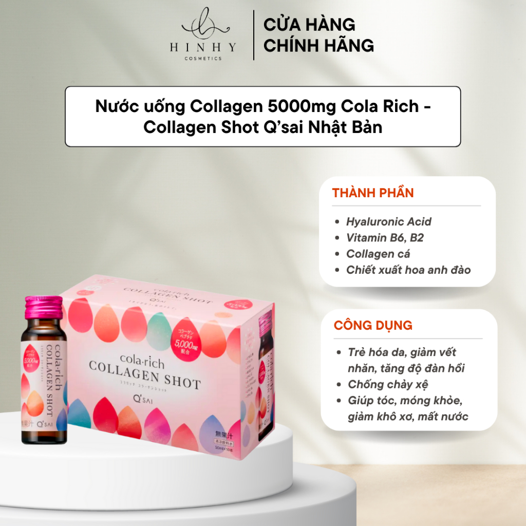 N C U Ng Collagen Mg Cola Rich Qsai Collagen Shot Qsai Nh T B N