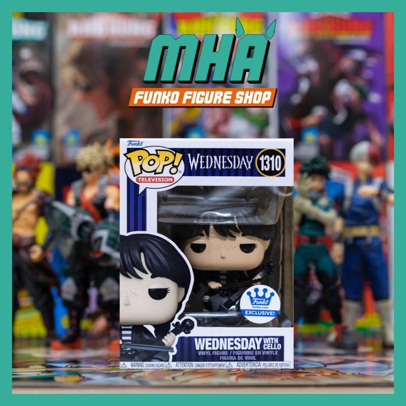 Chính Hãng Funko Pop Television Mô Hình Wednesday with Cello 1310